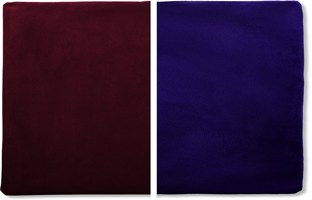 12x20 Throw Pillow - 2 PCS Luxurious Premium Pillow with Reversible Cover Microsuede/Microplush Fabric. Forever Fluffy, Outstanding Beauty & Support. Soft & Beyond Comfortable