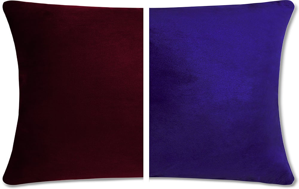 12x20 Throw Pillow - 2 PCS Luxurious Premium Pillow with Reversible Cover Microsuede/Microplush Fabric. Forever Fluffy, Outstanding Beauty & Support. Soft & Beyond Comfortable