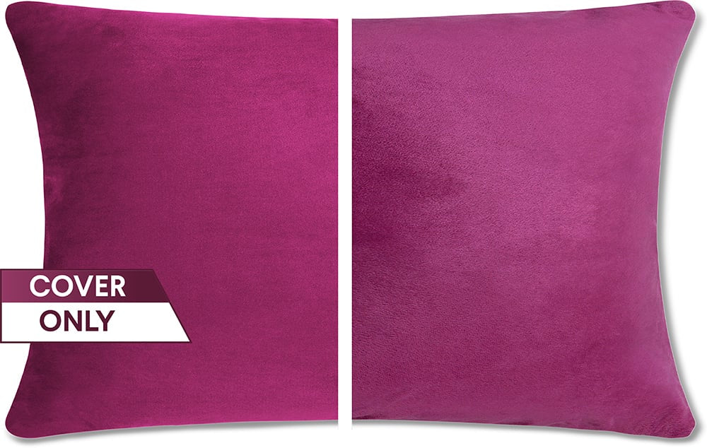 12x20 Throw Pillow - 2 PCS Luxurious Premium Pillow with Reversible Cover Microsuede/Microplush Fabric. Forever Fluffy, Outstanding Beauty & Support. Soft & Beyond Comfortable