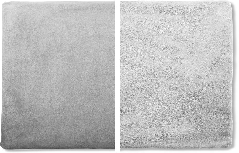 12x20 Throw Pillow - 2 PCS Luxurious Premium Pillow with Reversible Cover Microsuede/Microplush Fabric. Forever Fluffy, Outstanding Beauty & Support. Soft & Beyond Comfortable
