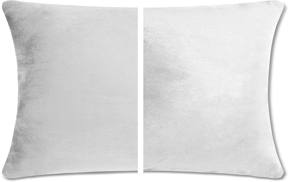 12x20 Throw Pillow - 2 PCS Luxurious Premium Pillow with Reversible Cover Microsuede/Microplush Fabric. Forever Fluffy, Outstanding Beauty & Support. Soft & Beyond Comfortable