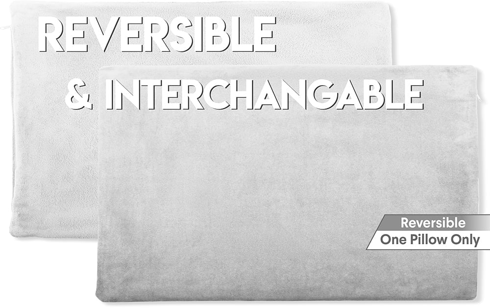 12x20 Throw Pillow - 2 PCS Luxurious Premium Pillow with Reversible Cover Microsuede/Microplush Fabric. Forever Fluffy, Outstanding Beauty & Support. Soft & Beyond Comfortable