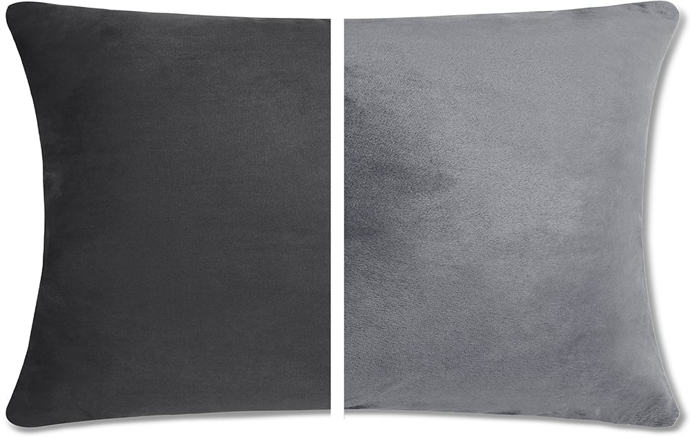 12x20 Throw Pillow - 2 PCS Luxurious Premium Pillow with Reversible Cover Microsuede/Microplush Fabric. Forever Fluffy, Outstanding Beauty & Support. Soft & Beyond Comfortable