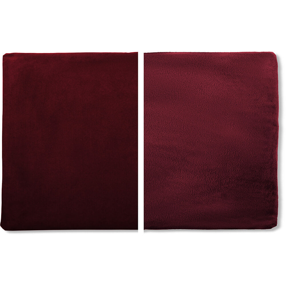 12x20 Throw Pillow - 2 PCS Luxurious Premium Pillow with Reversible Cover Microsuede/Microplush Fabric. Forever Fluffy, Outstanding Beauty & Support. Soft & Beyond Comfortable