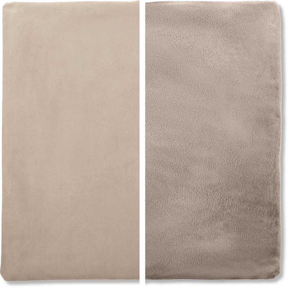 16x16 Throw Pillow - 2 PCS / 4 Sided Luxurious Premium Pillow with Reversible Cover Microsuede/Microplush Fabric. Forever Fluffy, Outstanding Beauty & Support. Soft & Beyond Comfortable