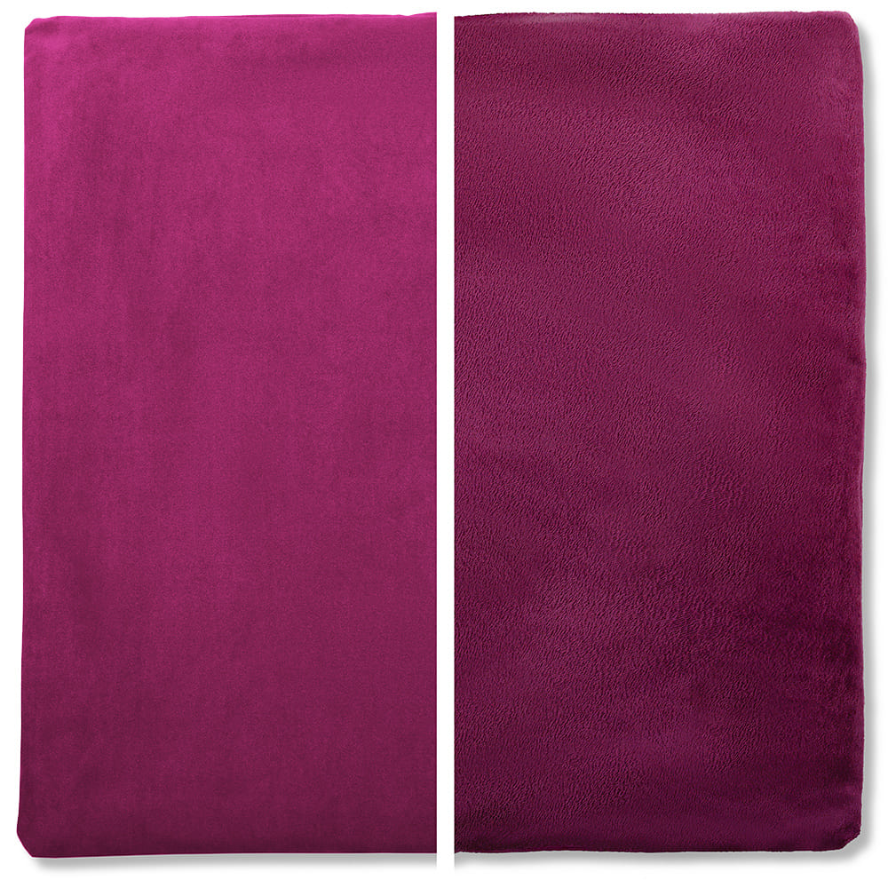 16x16 Throw Pillow - 2 PCS / 4 Sided Luxurious Premium Pillow with Reversible Cover Microsuede/Microplush Fabric. Forever Fluffy, Outstanding Beauty & Support. Soft & Beyond Comfortable
